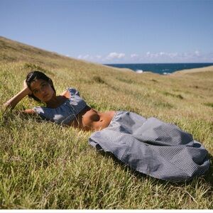 Rat Boi Dream Skirt in Black Gingham